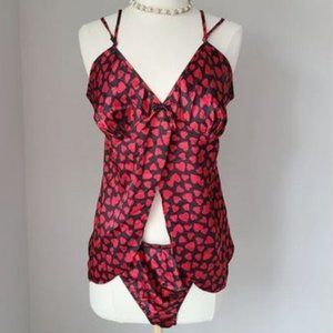 Sweethearts Vintage Avon Lingerie set, Large Valentine's Honeymoon Cruise wear